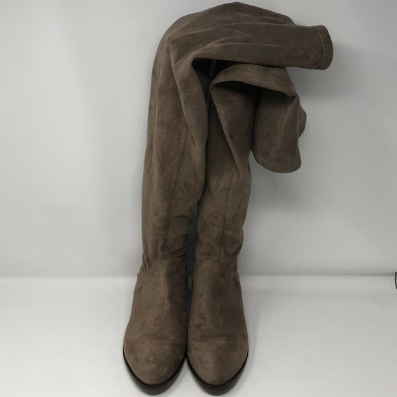 Steve Madden Gabbie Micro-Suede sock boots sz 8.5 - Picture 1 of 11